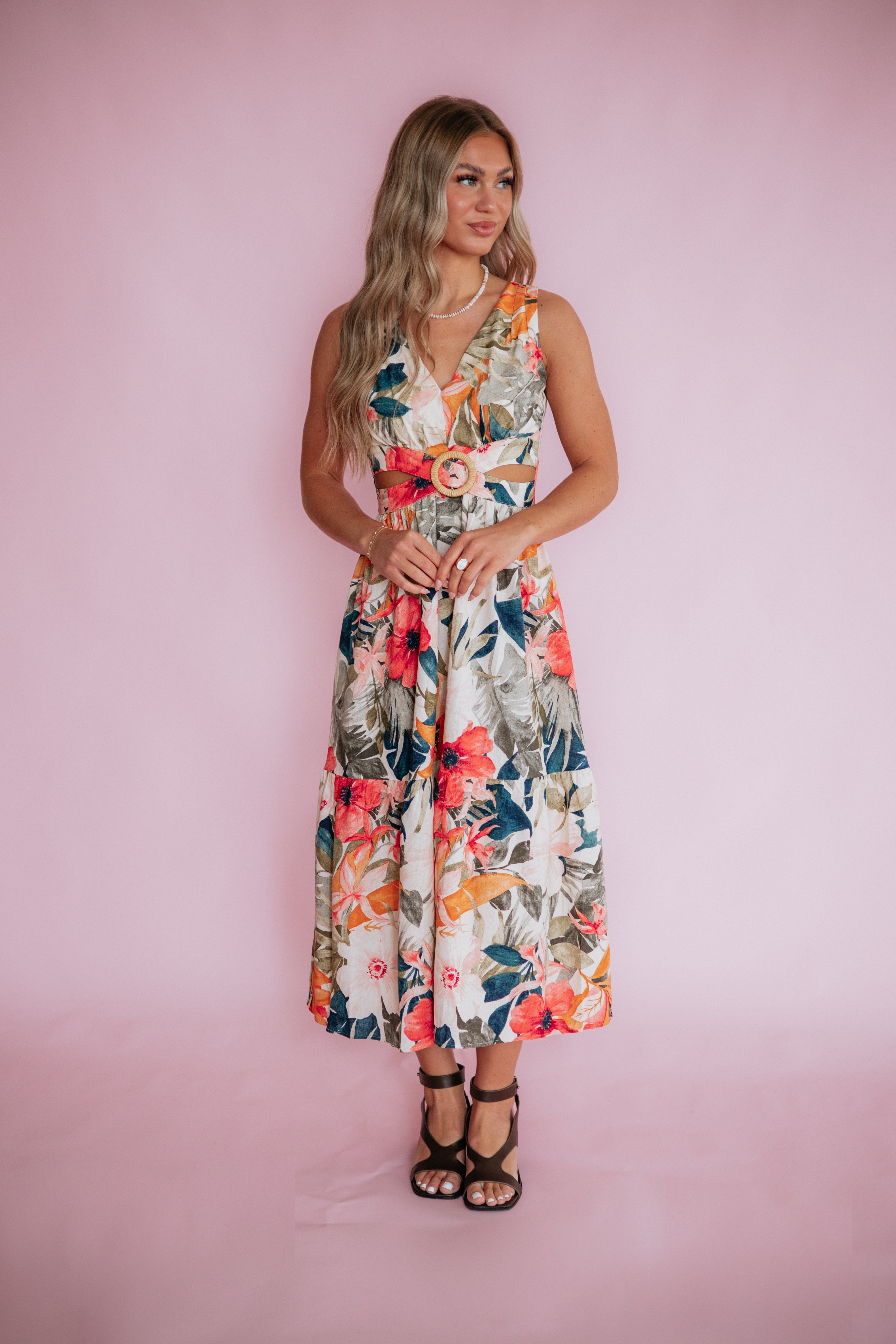 Resort Romance Midi Dress
