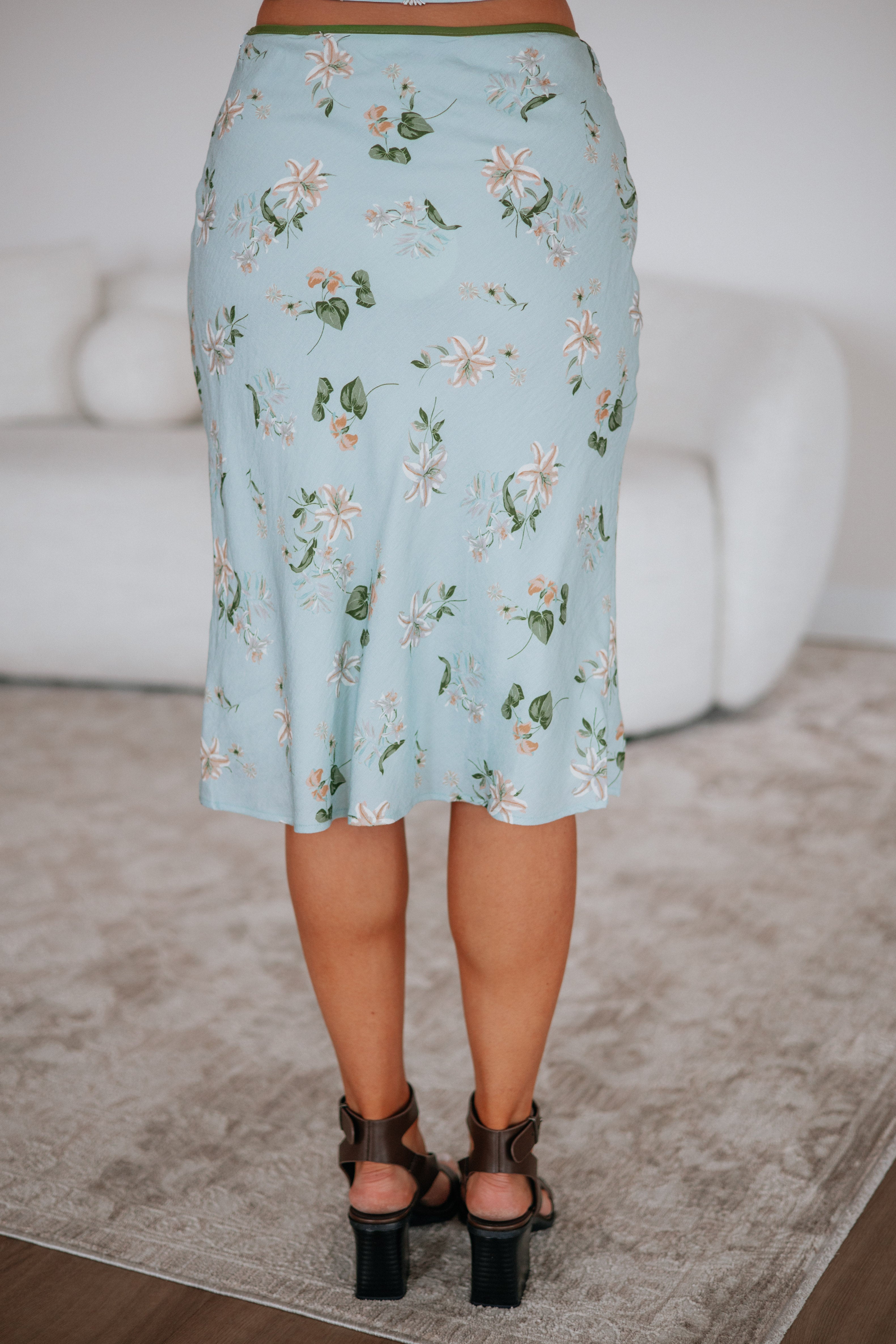 Spring Fling Midi Skirt