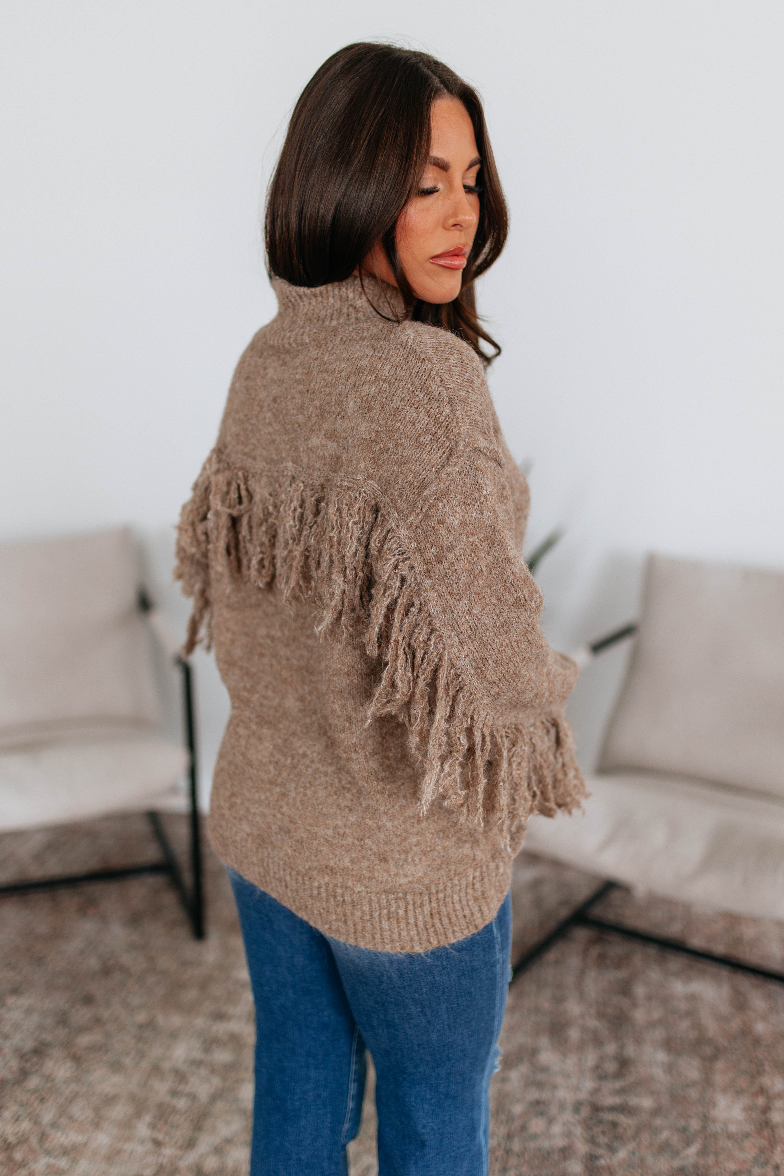 Tawnya Fringe Sweater