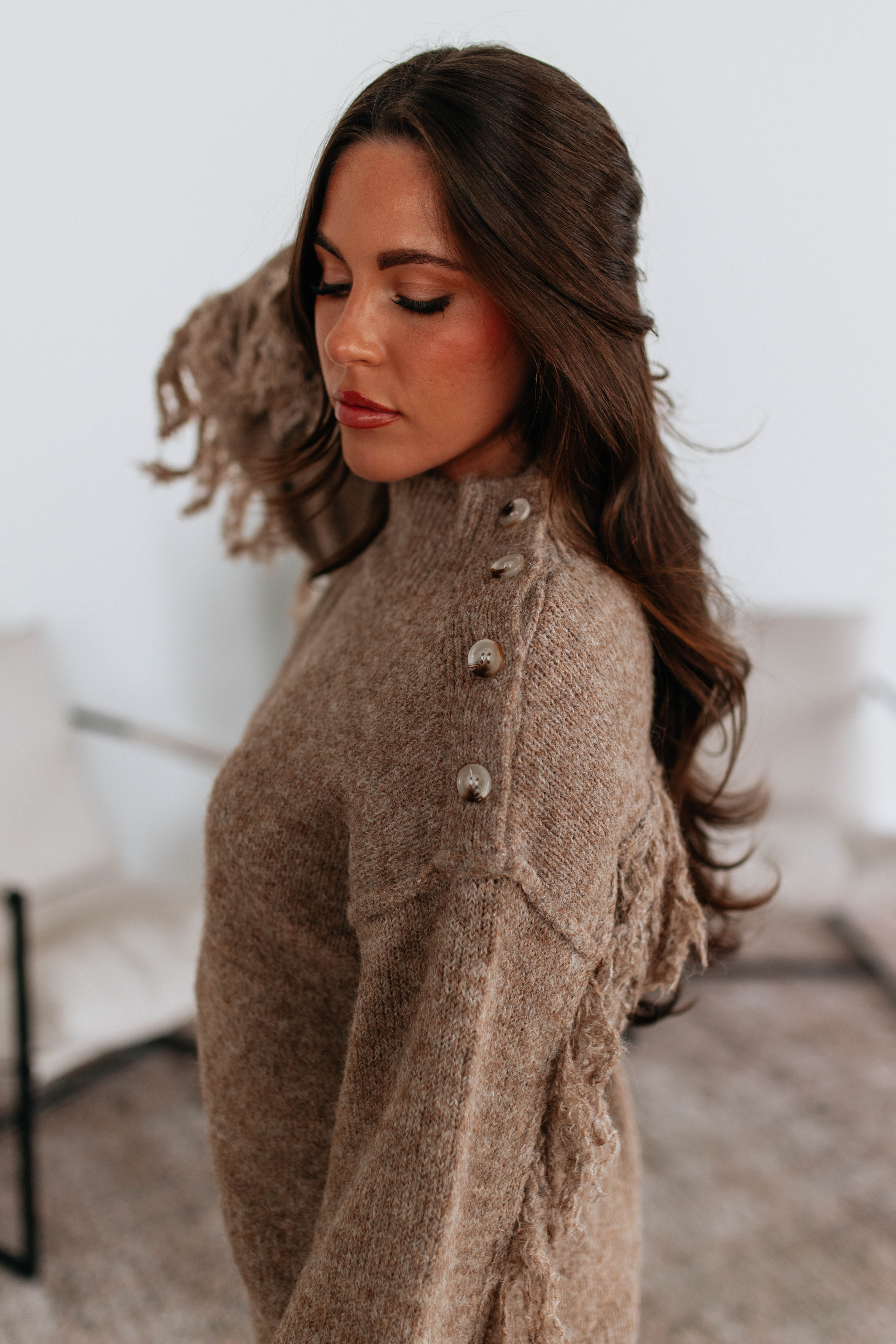 Tawnya Fringe Sweater