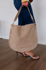 Hendrix Suede Hobo Bag