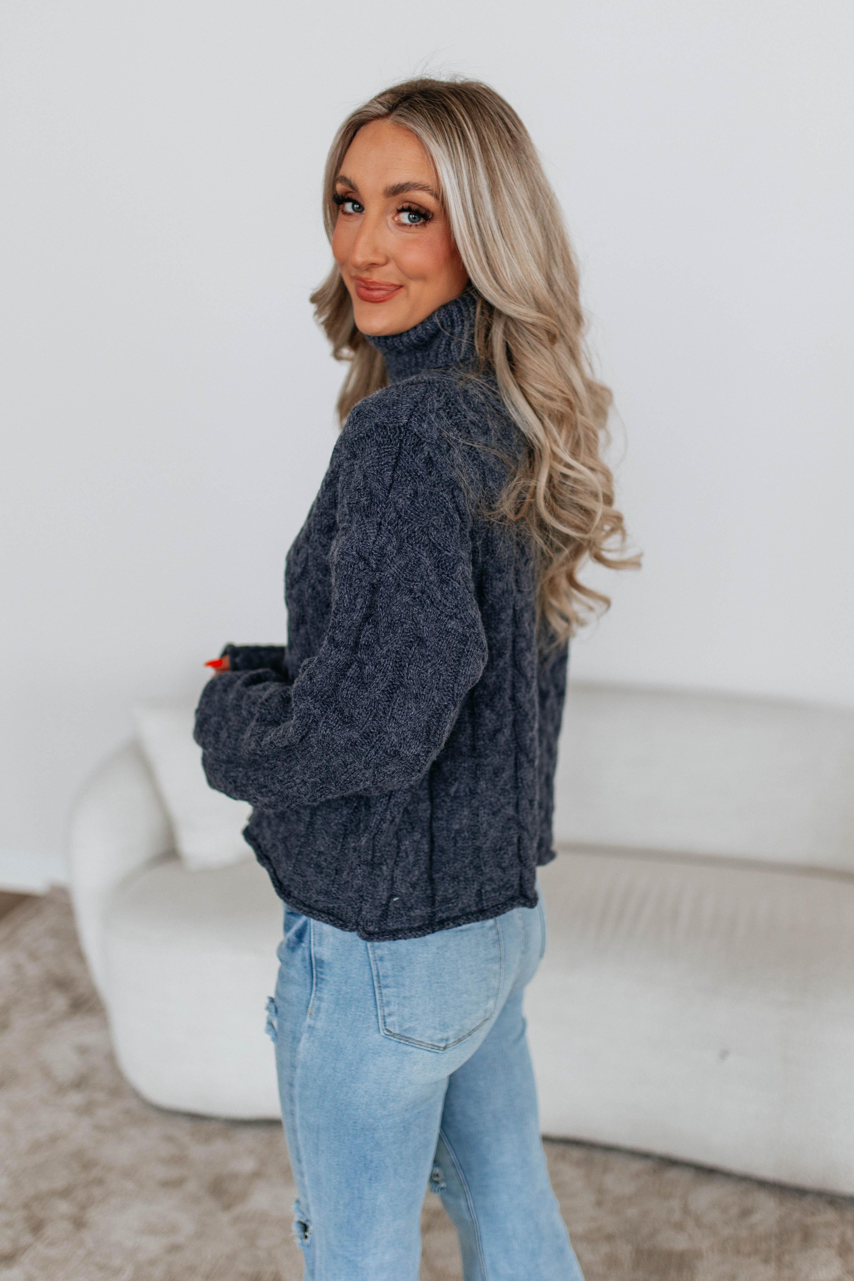 Kaylyn Cable Knit Sweater