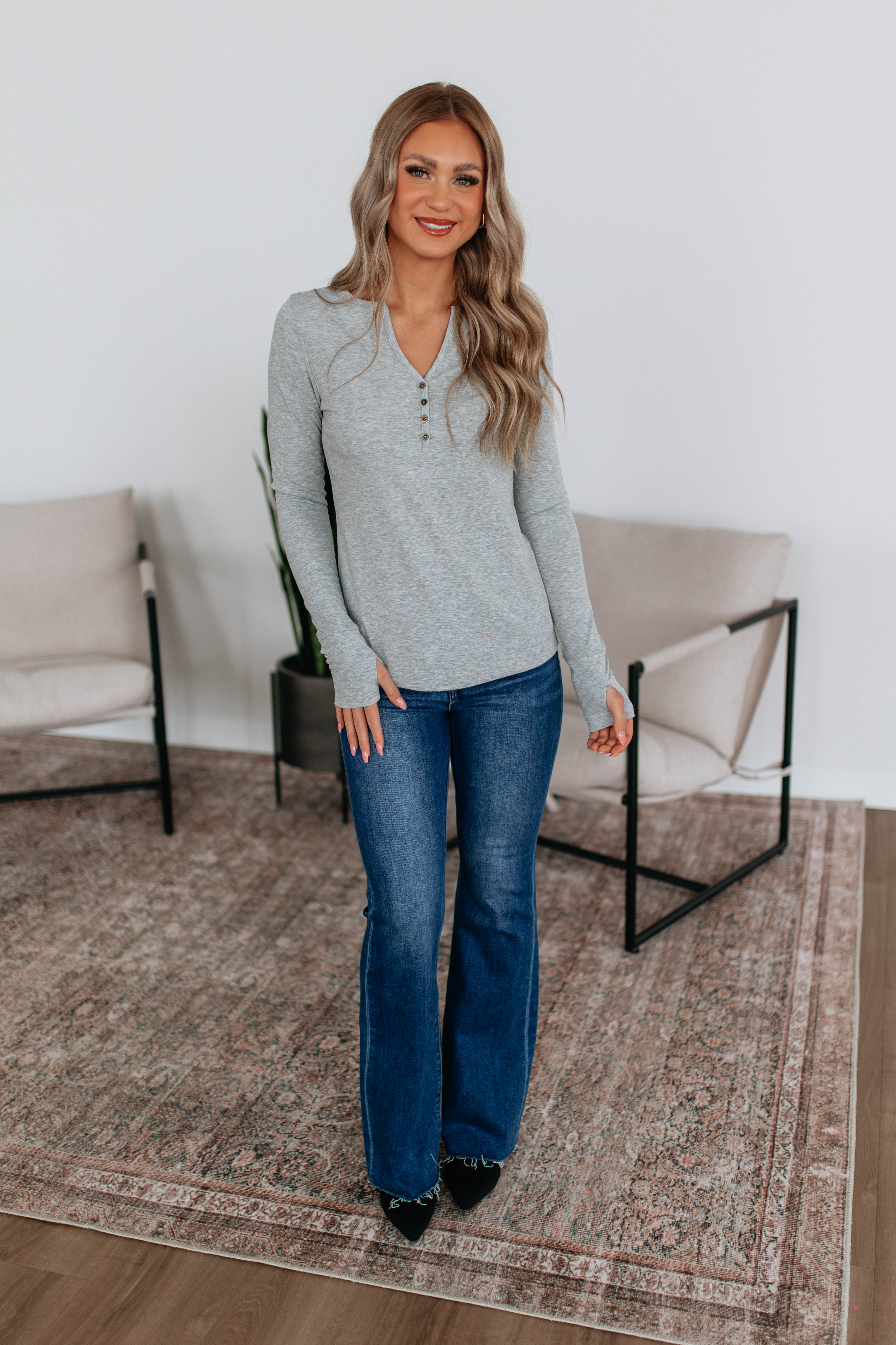 Landen Henley Top