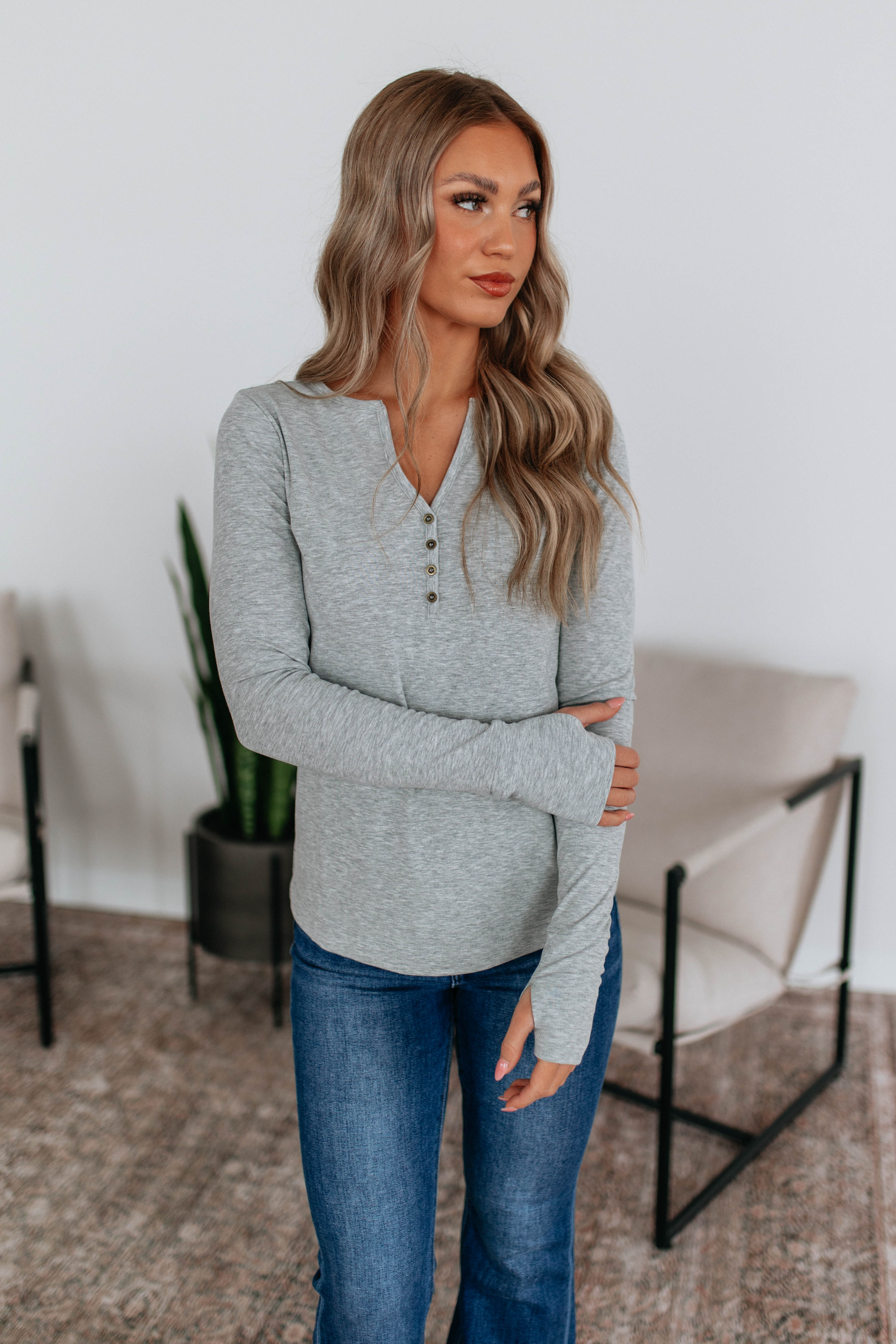 Landen Henley Top