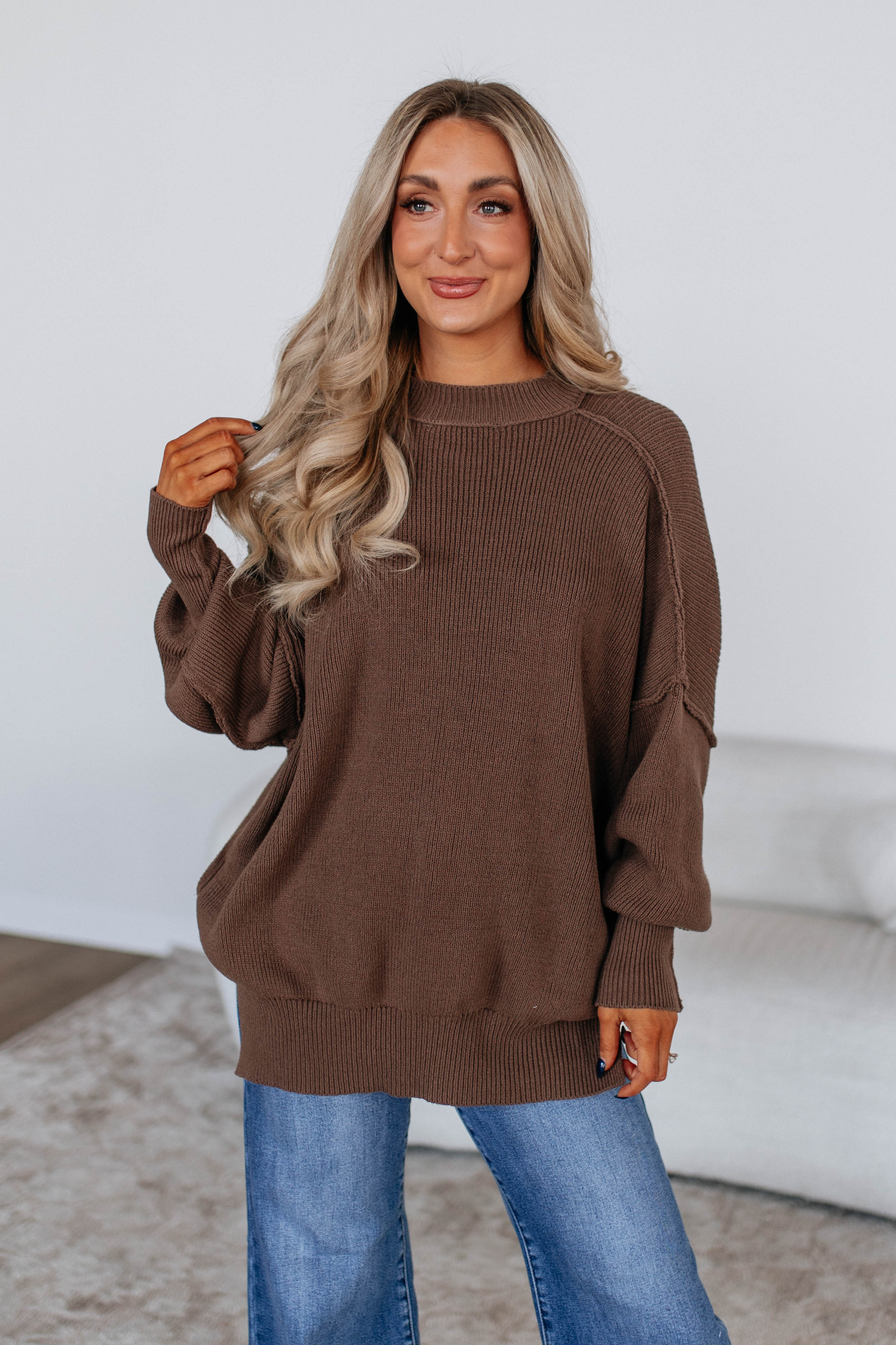 Violet Oversized Sweater