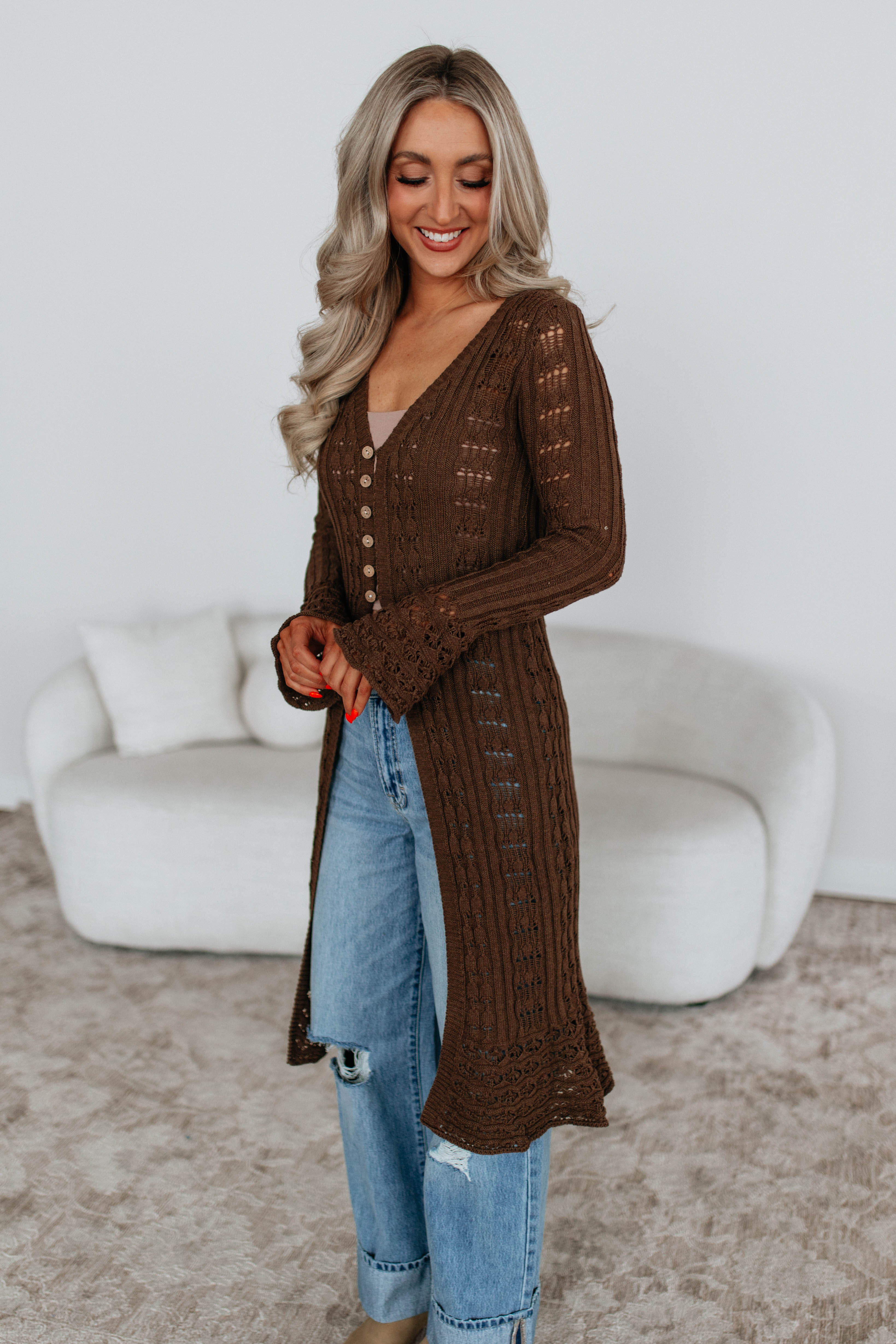Kaeli Crochet Cardigan