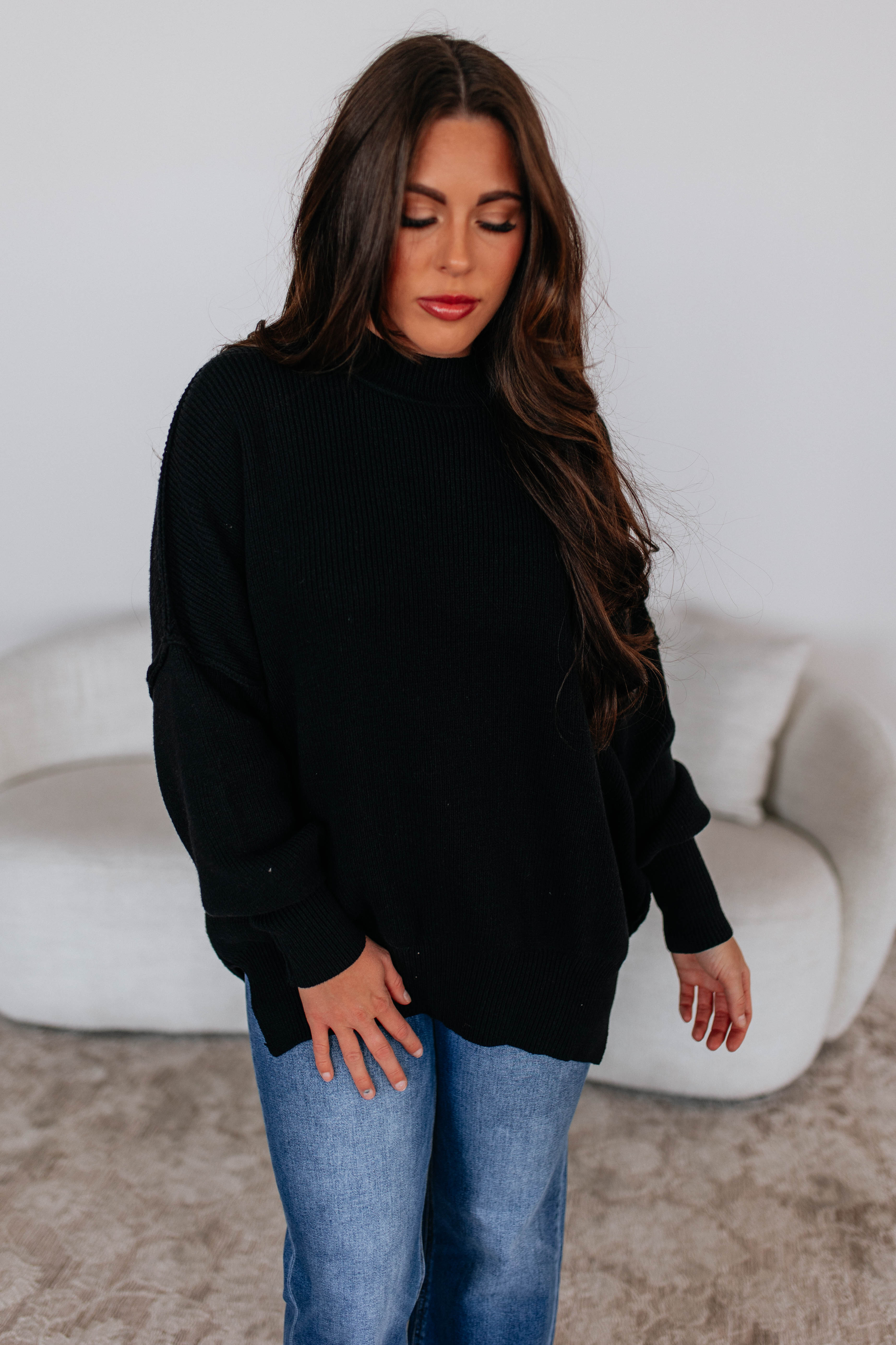 Violet Oversized Sweater