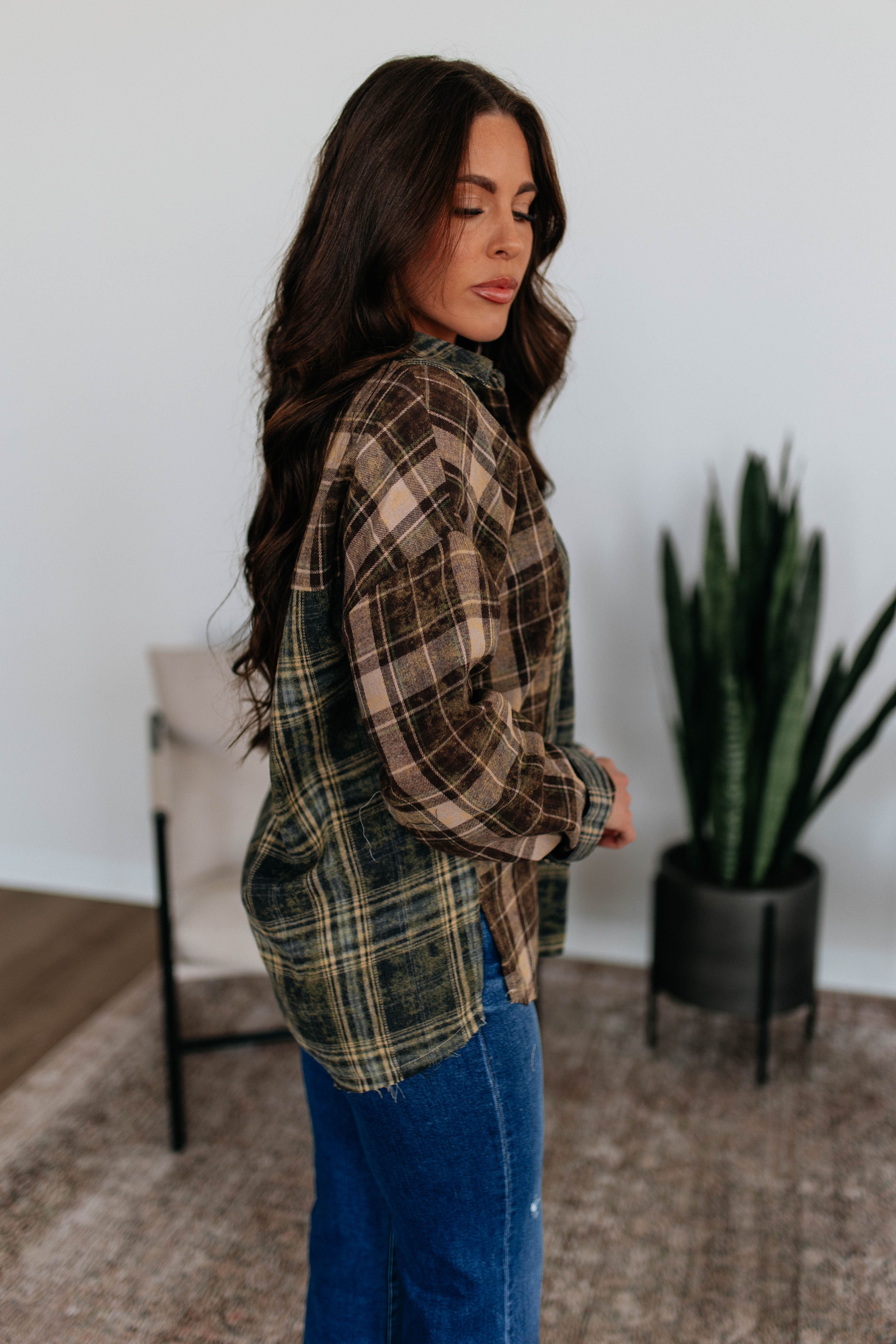 Tarilyn Flannel Top