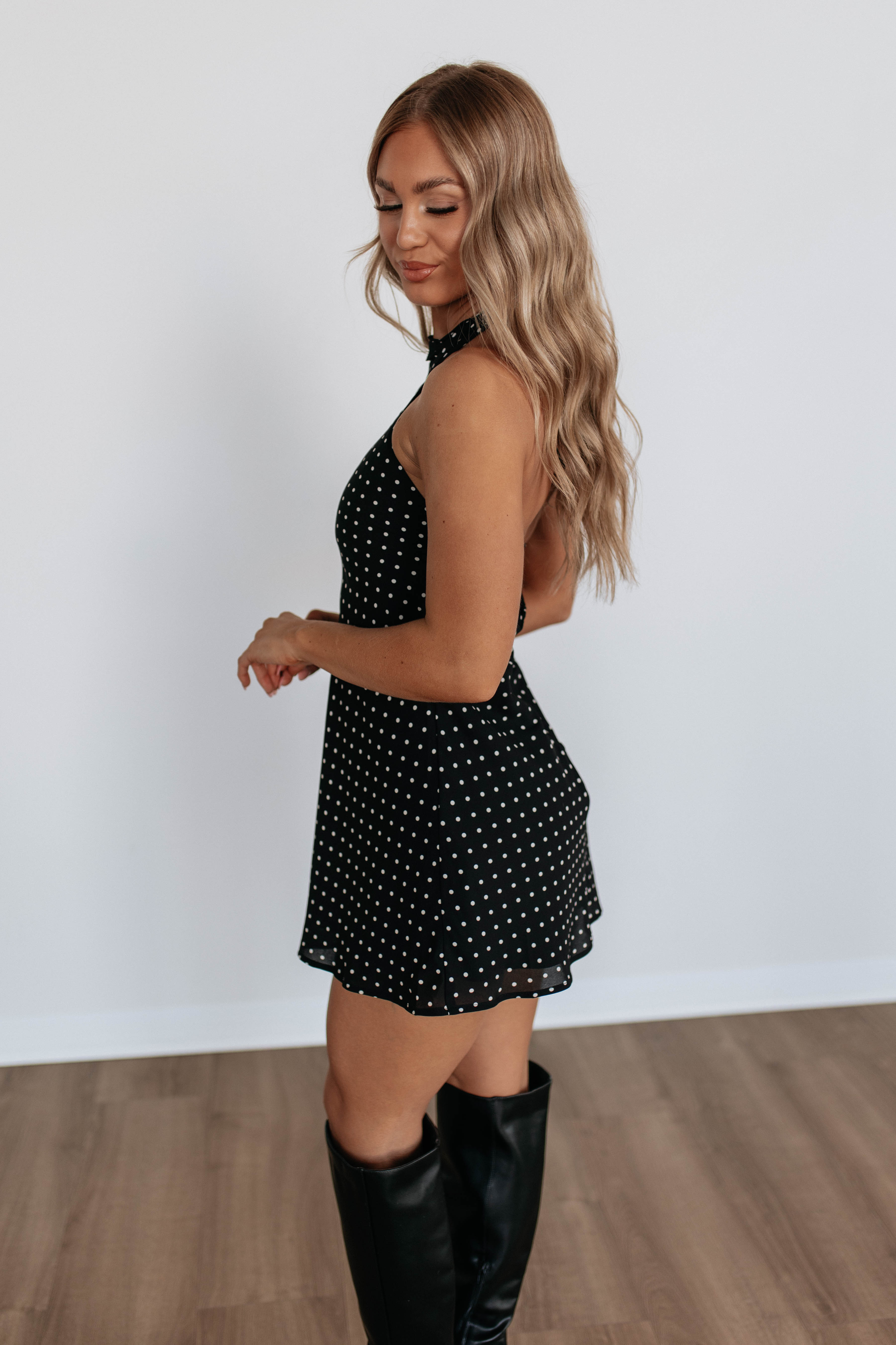 Izabel Polka Dot Dress