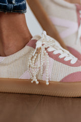 Watch Your Step Sneakers - Mauve Mix