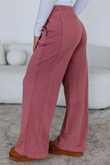 Rayn Lounge Pants - Berry