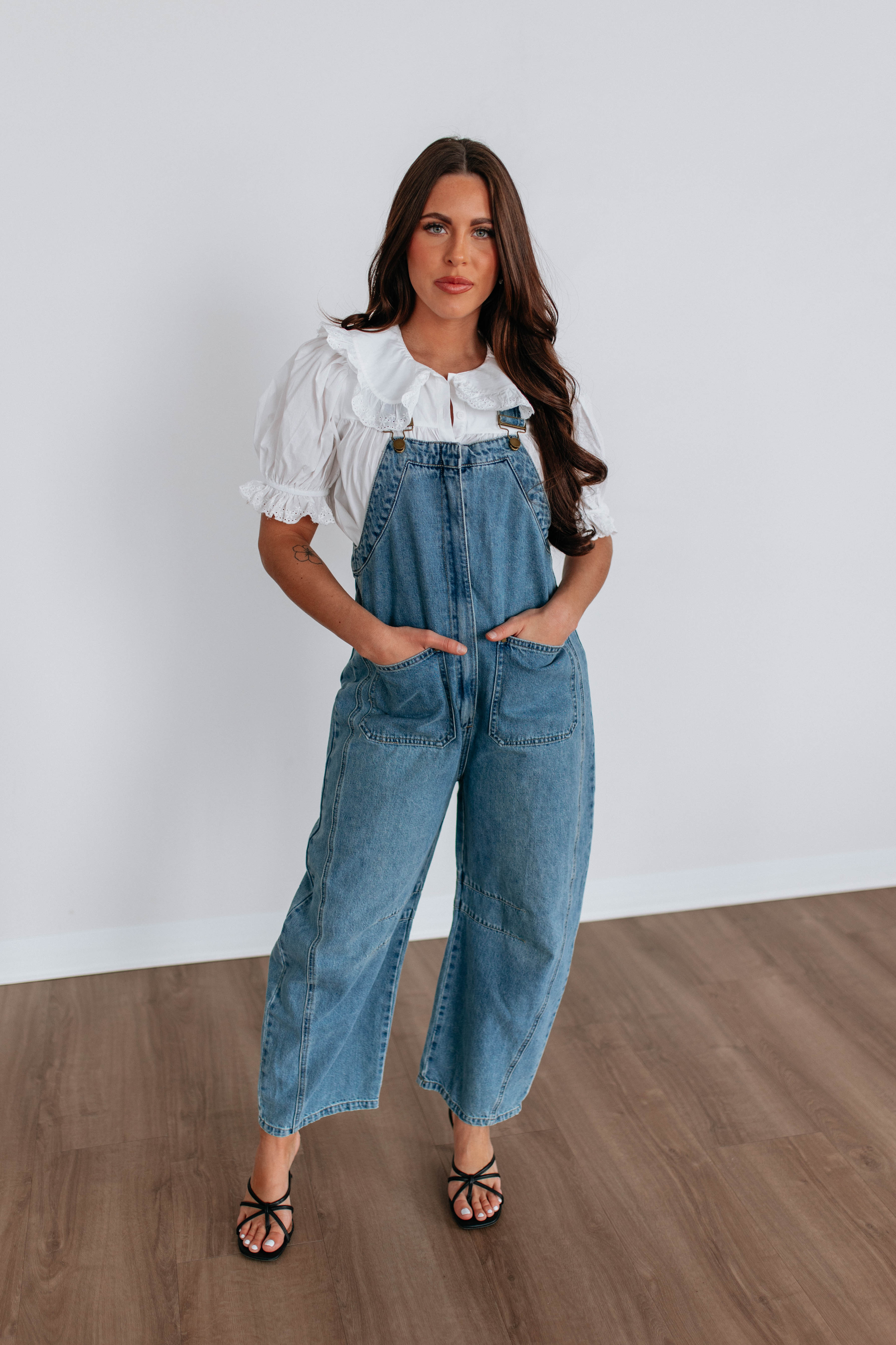 Karmen Denim Overalls
