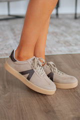Watch Your Step Sneakers - Khaki Mix