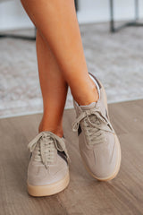 Watch Your Step Sneakers - Khaki Mix