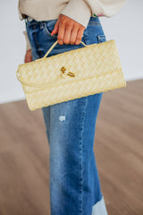 Asha Clutch Crossbody - Macaroon