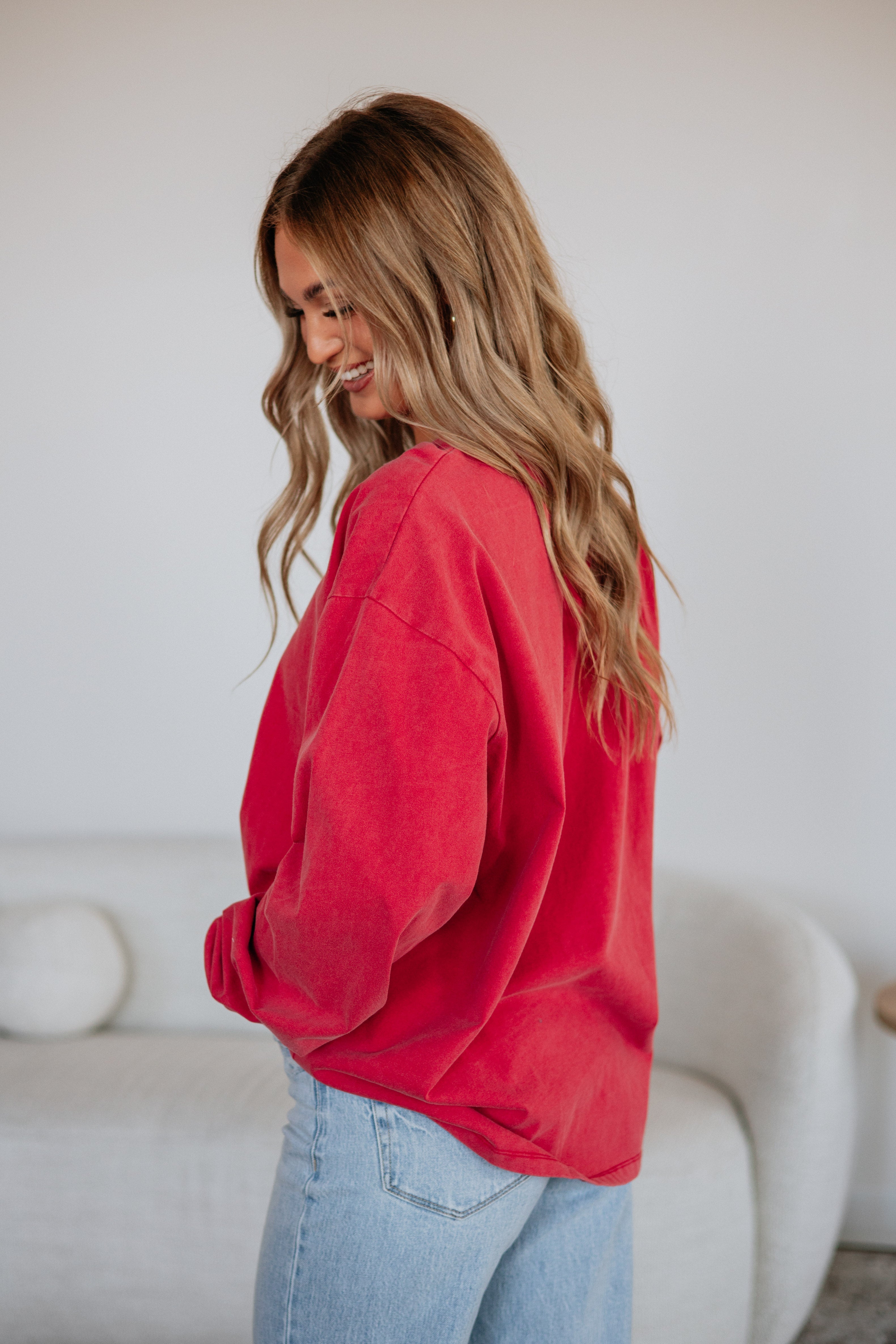 Kacey Washed Long Sleeve
