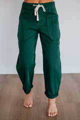 Kodi Risen Cargo Jeans - Hunter Green
