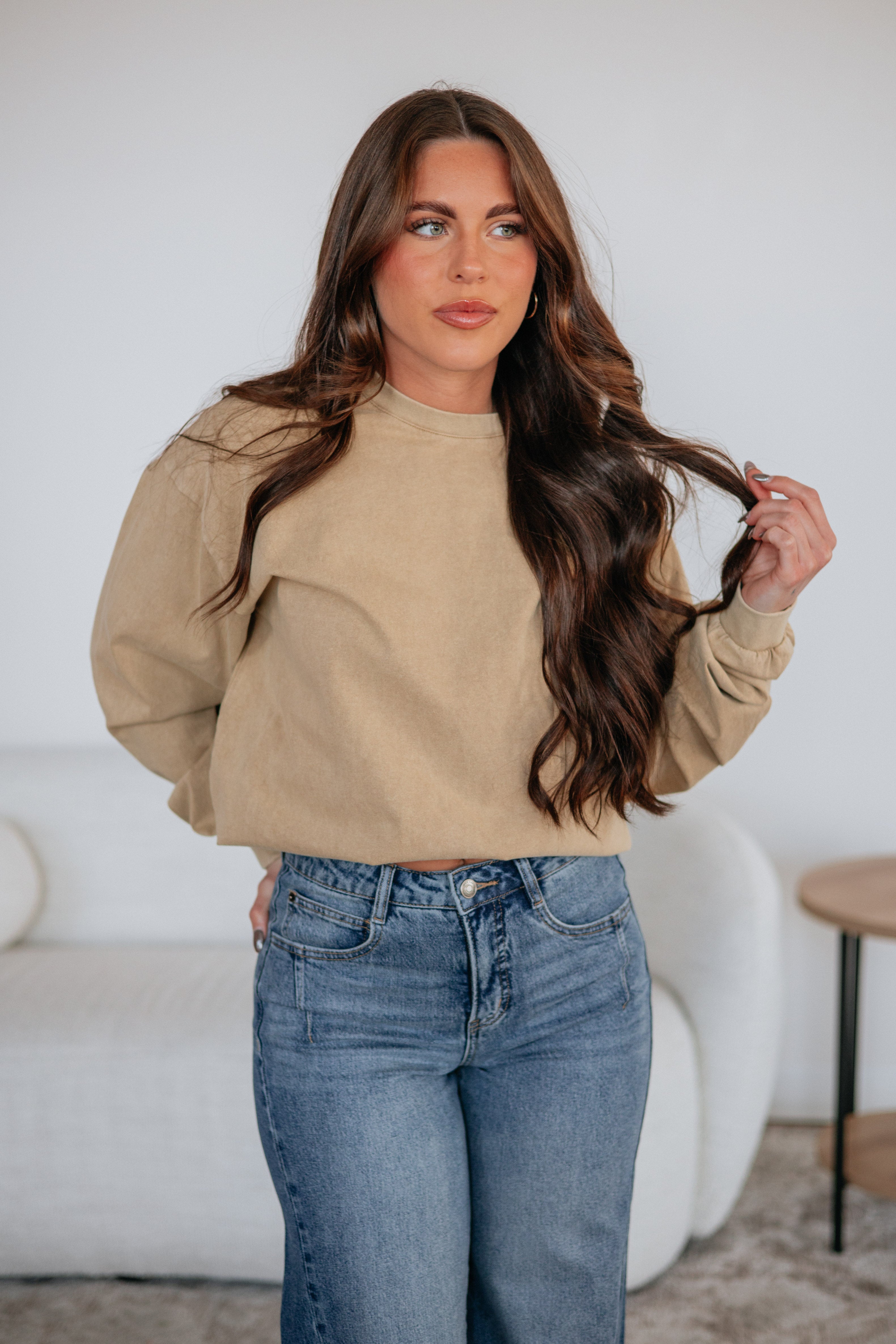 Kacey Washed Long Sleeve