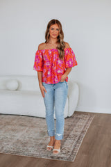 Camila Floral Top