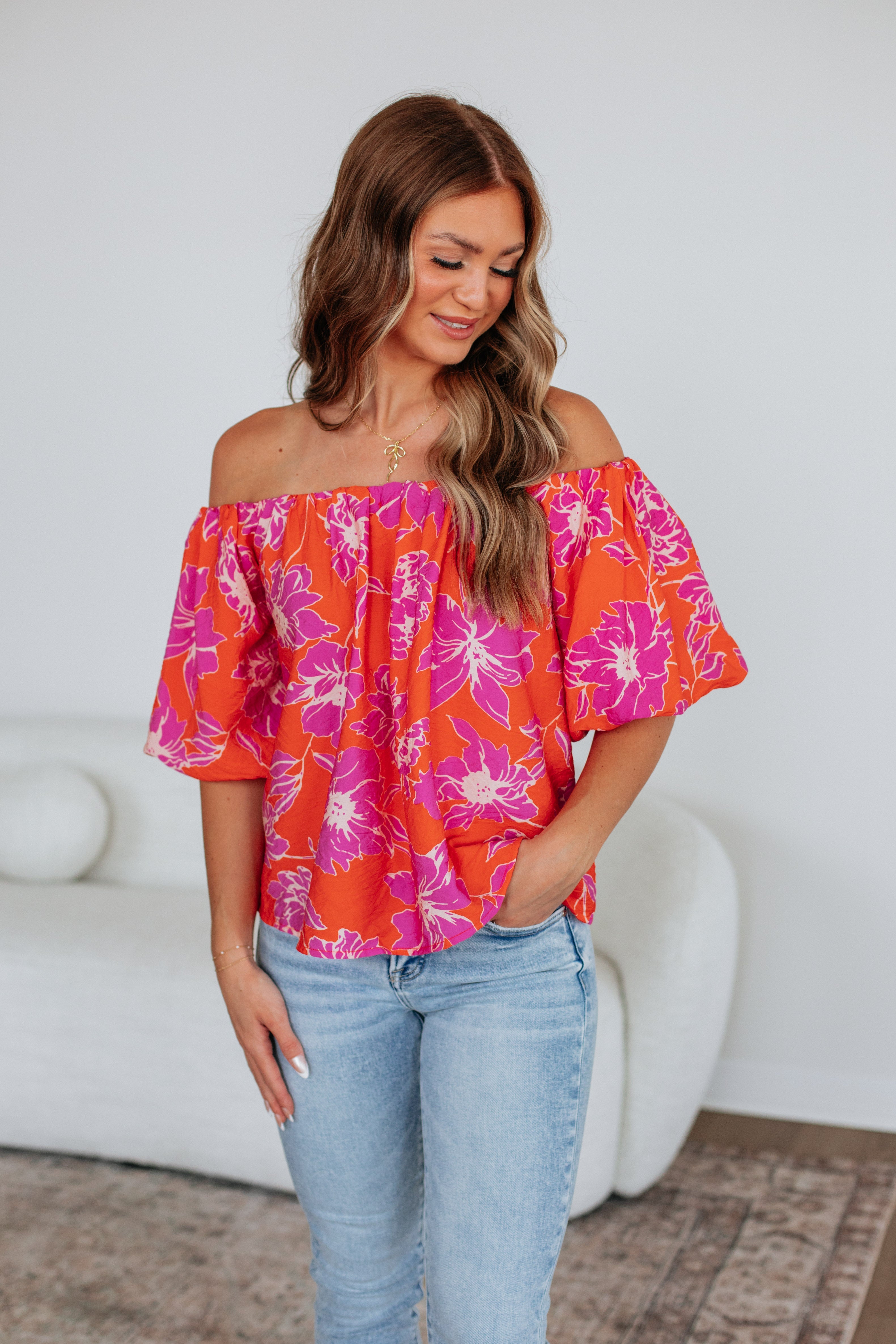 Camila Floral Top