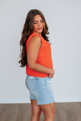 Cheryl Sweater Vest - Papaya