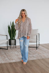 Ember Floral Top